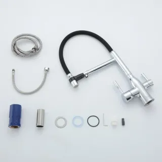 Смеситель для кухни Frap F4398 хром